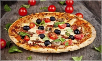 Tomatensaus en kaas